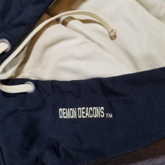 Wake Forest Demon Deacons Men's Hoodie Size L Black - Picture 4 of 4